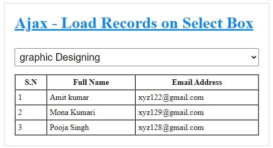 load-records-on-select-box-using-ajax-php-mysql