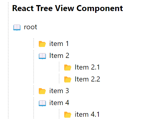 react dynamic tree view