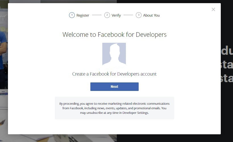 facebook for developers 